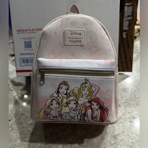 NET Never Been Used Disney Princess Loungefly Mini Backpack